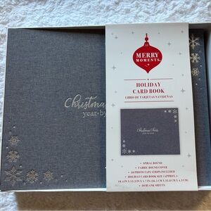 Merry Moments Holiday Card Book Year by Year